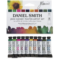 Set of 10, Daniel Smith Extra Fine Watercolor - Jean Haines Master Set 5ml Tubes picture
