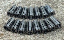 LOT OF VARIOUS VALENITE DA100 SPRING COLLETS - VARIOUS SIZES picture