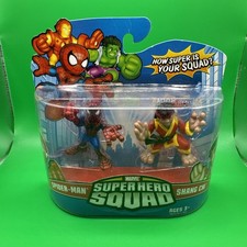 Hasbro Marvel Super Hero Squad Spider-Man & Shang Chi 2 Pack picture