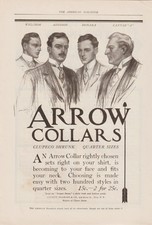 1908 J.C. LEYENDECKER ARROW COLLARS AD picture