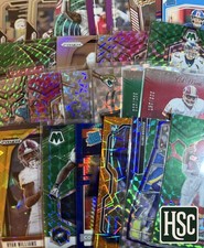 Football NFL - 300 Card Lot - Rookies, Parallels, Memorabilia, Autos, Numbered picture
