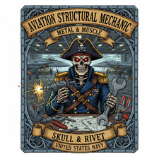 Aviation Structural Mechanic NAVAIR USN Navy Sailor Gift Prior Service 4