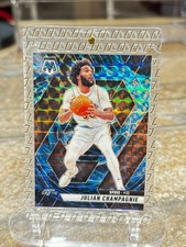 2024-25 Panini Mosaic Julian Champagnie Reactive Blue Prizm #109 Spurs picture