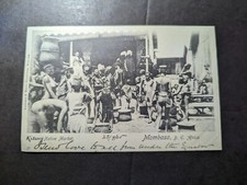 1905 British KUT RPPC Postcard Cover Mombasa Kenya to London England picture