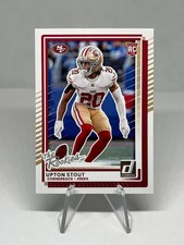Upton Stout 2025 Donruss Rookies & Highlights #DRH-30 Print Run: 2250 picture