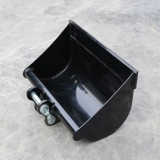 500mm Plain Mud Bucket w/Pins for 0.8‑1.5 Ton Mini Excavator Digging Attachment picture