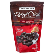Snack Factory Dark Chocolate Crunch Pretzel Crisps, 22 oz picture