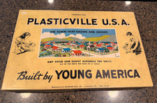 RARE Plasticville USA Community Unit Boxed set CU picture