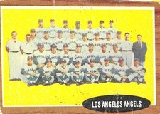 1962 TOPPS - #132 LOS ANGELES ANGELS GREAT CARD picture
