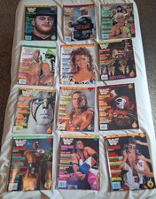 WWF Magazine 1992 Full Complete Set (12) Warrior Ric Flair WWE Wrestling Vintage picture