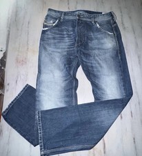 Diesel Krooley 0880E Jeans Mens 31x30 (33x29) Reg Slim Carrot Distressed DNA picture
