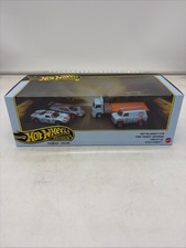 Hot Wheels Premium Collector Diorama Gulf Set McLAREN F1, Supervan, Ford GT-40 picture