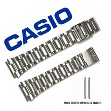 Casio OEM A158 A164 A168 Original Bracelet Stainless Steel Replacement Band NEW picture
