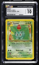 Pokemon Card 2001 Ivysaur 5/18 Southern Islands CGC GEM MINT 10 picture
