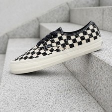 Vans LX Authentic 44 Beaded Checkerboard Black White VN000DB87051 Men's New picture