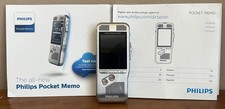 Philips DPM-8000 Profeesional Digital 3D Voice Pocket Handheld Recorder Memo  picture