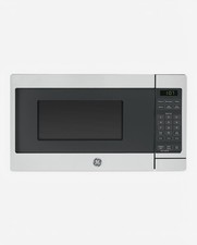 GE 0.7 Cu. Ft. 700W Countertop Microwave Oven Stainless Steel Compact picture