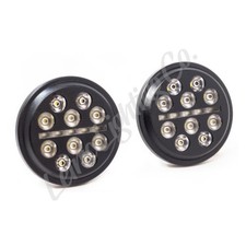 Letric Lighting 4.5in Black Buck-Shot Indian - Accessories and Wiring picture