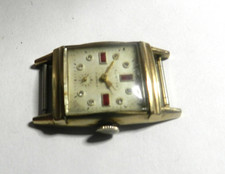 VTG 1940'S MEN’S CLYNTON 17'J SWISS MANUAL WIND GOLD FILL BEZEL WRISTWATCH RUNS picture