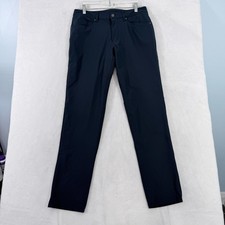 Lululemon Pants Mens 31x31 Blue ABC Classic-Fit 5 Pocket Stretch picture