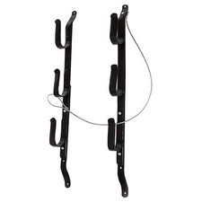 Allen Company Molded Truck Gun Rack for Rear Window 9 1/2 to 16 1/2 Black picture