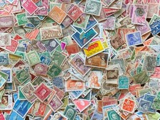 Worldwide Stamp Lot - 100 Different - Used/Mint - Off Paper - No US Stamps picture
