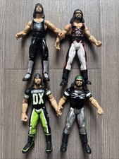 WWF WWE X-Pac Jakks Titan Tron Live D-Generation X DX Figures Lot of 4 123 Kid picture