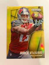 Panini 2014 Prizm Mike Evans #216 Gold Prizm RC /10 Tampa Bay Buccaneers 7/10 picture
