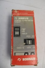 Robinair 17017 Digital Clamp-On Meter Vintage NOS Untested picture