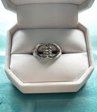 Erik Granit Vintage Finnish Sz  6.25 Sterling Silver Modernist Ring picture