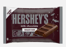 Hershey's Milk Chocolate Snack Size Candy, Jumbo Bag 19.8 oz-free shipping picture