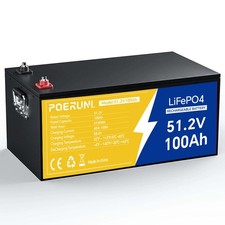48V 100Ah LiFePO4 Battery 5120Wh for Solar RV Golf Cart picture