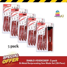 DIABLO 28-Piece Bi-Metal Reciprocating Saw Blade Set 5 unid picture