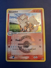 Pokemon TCG Arcanine 18/112 EX FRLG Reverse Holo 2004 LP picture