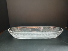 Vintage Marquis by Waterford Laurence Crystal Baguette Tray- 15.5