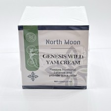 North Moon Genesis Wild Yam Cream Restore Hormonal Balance - New Sealed 4.23 Oz picture