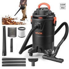 VEVOR 3-in-1 8 Gal Wet Dry Shop Vac 4.5HP Blower Dual Filter 1350W for Jobsite picture