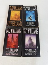 Tad Williams Lot 4 Otherland River Blue Fire Mountain Black Glass Sea Silver Lig picture