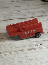 Vintage 1969 Hot Wheels Redline Heavyweights Fire Truck Trailer Only Hong Kong picture