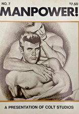 Colt Magazine MANPOWER #7 - The Art Of RIP COLT Colt Studios. RARE, VINTAGE picture