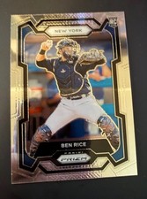 2024 Panini Prizm Ben Rice #272 Silver Prizm Refractor New York Yankees RC picture