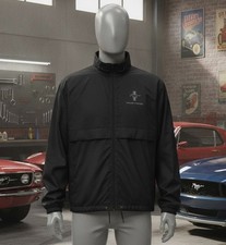 Vintage Mustang Hoodie Jacket, Ford Embroidered Windbreaker picture
