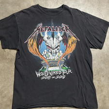 Metallica WorldWired 2018-2019 Tour T-Shirt Heavy Metal Band S-4XL picture
