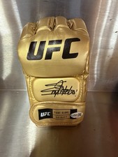 Ateba Gautier Signed Official Gold Official UFC Glove JSA COA  THE STORM UFC picture