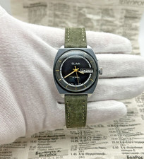 Rare Vintage Slava (Слава) Mechanical Day-Date Watch | Cal. 2428 | 26J | USSR picture
