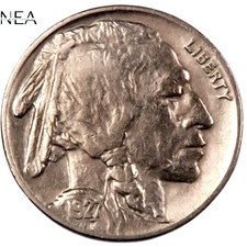 1927 Buffalo Nickel ~ Borderline Uncirculated (AU++) picture