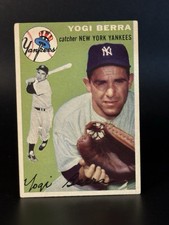 1954 Topps  # 50 Yogi Berra DEAD CENTER No Creases. picture