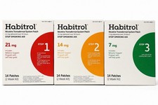Habitrol Nicotine Transdermal System Patches - Steps 1, 2 & 3 Combo-Exp 12/27 picture