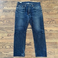 Studio D'artisan Japanese Selvedge Denim Blue Jeans Mens - Size 34 picture