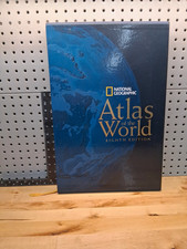 National Geographic Atlas of the World 8th Edition Hardcover Atlas picture